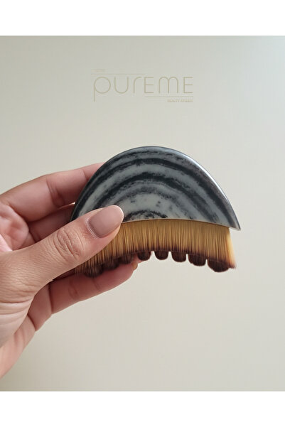 Pureme Global PureMe Natural Lenf Drenaj Yüz, Boyun & Çene Masaj Fırçası