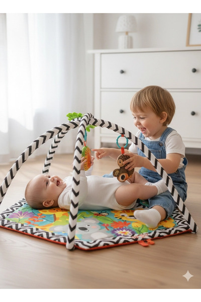 BUDİZZZ سجادة أنشطة الغابة |   سجادة لعب الطفل