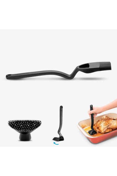 Dreamfarm فرشاة تزييت بريزيل، سوداء