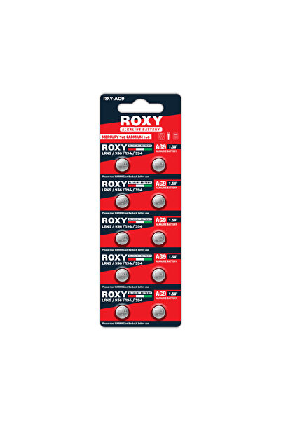 Skygo AG9 LR45/LR936/194/394 56 Mah Alkalin Düğme Pil 10 Lu Paket
