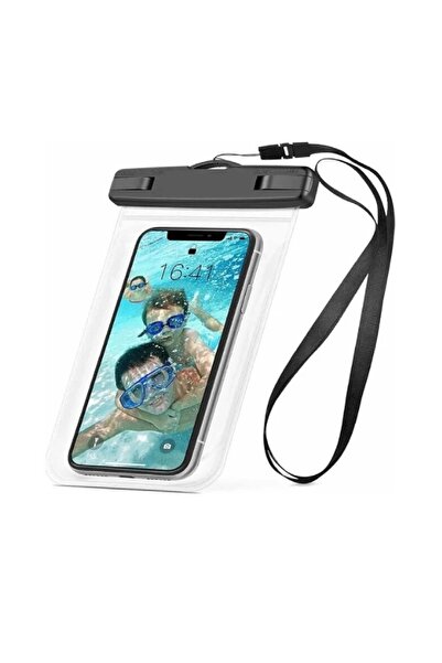Popidima Yüksek Kalite Tüm Telefonlara Uyumlu Yağmur Su Geçirmez Waterproof D...