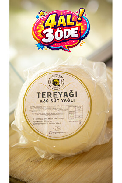 yiğitbey mandıra Balıkesir Yayık Tereyağı 1 KG, Tuzsuz Dövme Doğal Tereyağı, ...