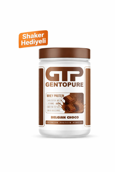 Gentopure WHEY PRO - WPC 80 - 900G ( BELÇİKA ÇİKOLATASI)