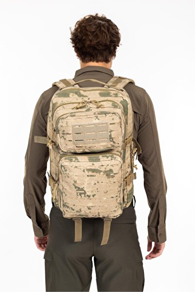 Silyon Askeri Giyim حقيبة تكتيكية 55 لتر قماش كوردورا مقاوم للماء لون مموه