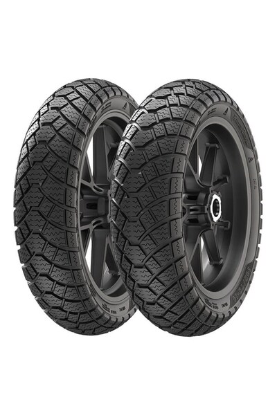 ANLAS Motosiklet Dış Lastik 80/90-14 Sc-500 Wınter Grıp2 Tubeless Anlaş (1 ADET)