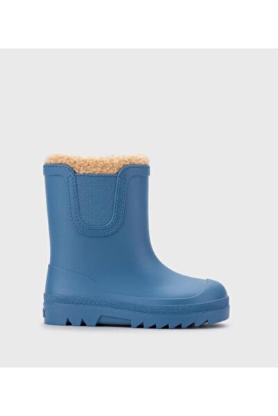 IGOR Cizme albastre pentru bebeluși din blană Verona Borreguito