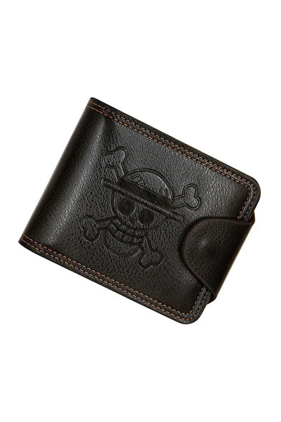 OEM Men's wallet, eco-leather, 14 compartments, foldable, coin pocket, pirate...