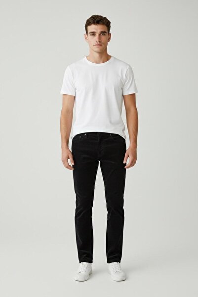 Twister Jeans Men's Regular Fit Lycra Thin Wicking Velvet Trousers