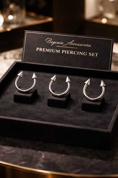 Öte Beri Hayallerin Ötesi 316l Cerrahi Çelik Spike Helix,Septum,Kıkırdak,Smil...