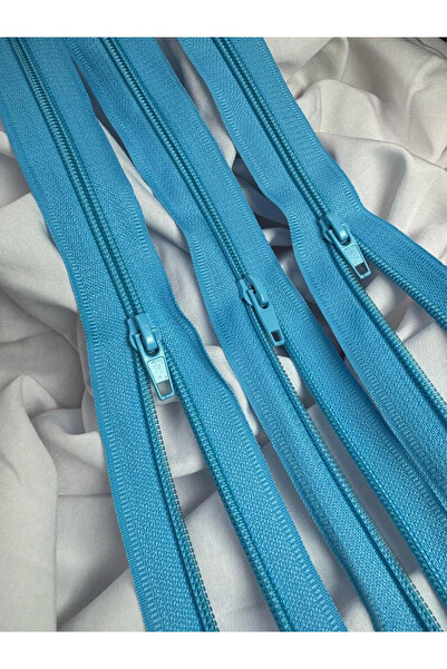 BRAVE TEKSTİL ÜRÜNLERİ Tip10 Fermoar Turcoaz 5 Bucăți 40cm