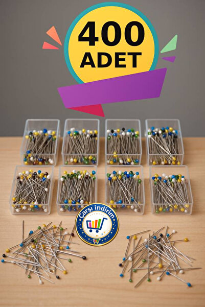 nistabolje 8 коробки (400 ШТУК) Кольорові шпильки для хусток Стандартні шпиль...