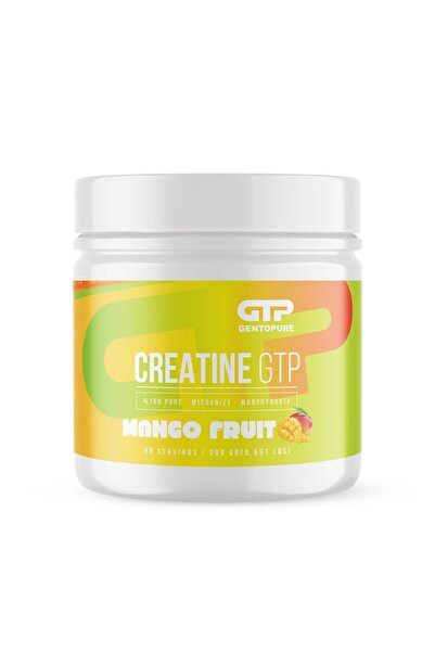 Gentopure كرياتين مونوهيدرات 300 جرام (مانجو استوائي)