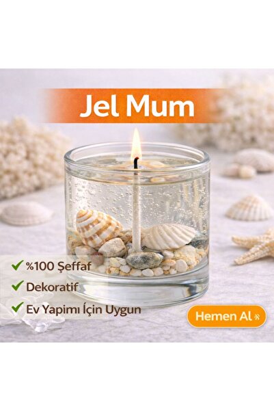 MUMTEDARİK Jel Mum 1kg