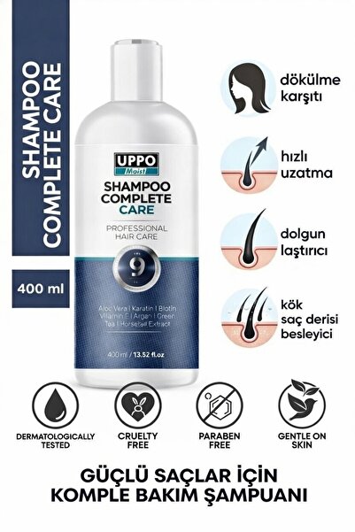 UPPO MOİST 400 ml Komple bakım sambuani TATLI BADEM YAĞİ biotin kolejen kerat...