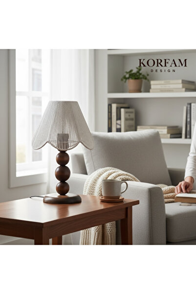 KorFam عاكس الضوء روزاليندا - عاكس ضوء ريفي مصنوع يدويًا من الخيزران الأبيض ب...