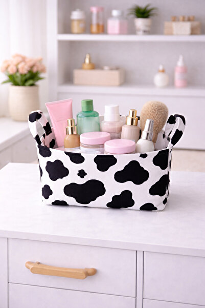 Paris Home Spot Patterned Folding Storage Basket – In-Closet Organizer for La...