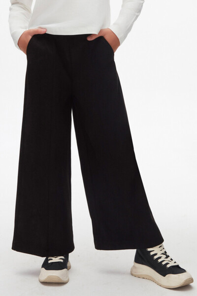 nk kids بنطلون نيرو أسود للبنات 57315