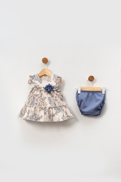 xo kids moda فستان بناتي 3-12 شهر 3054