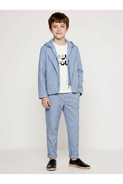 XO Kids Set de 3 piese pentru băieți (bluză și pantaloni) 6-9 ani 13216