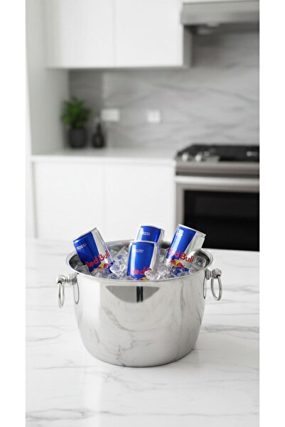 SteelAndArt Buz Kovası 304 Kalite Paslanmaz Çelik