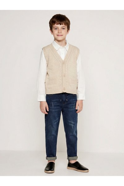 XO Kids Boy's 4-Piece Top and Bottom Set 6-9 Years Old 13202