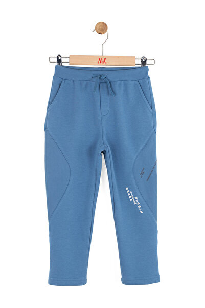nk kids Pantaloni pentru băieți Together 4-8 ani Albastru