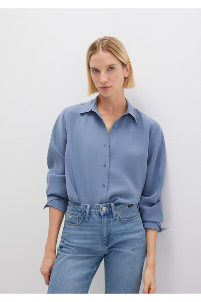 Mavi Tencel ™ ) Liyosel Shirt Loose Fit / Relaxed Fit 1211373-70728
