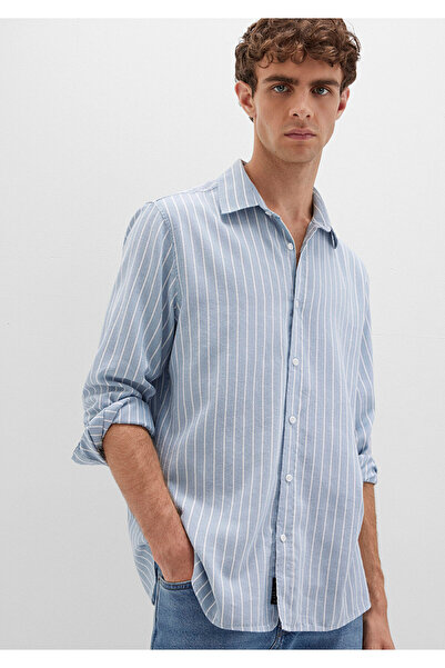Mavi Men's M0211709-90932 Striped Shirt