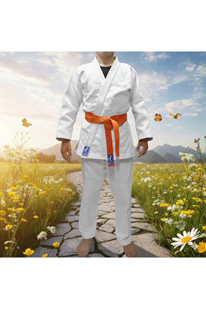 kodokan حزام بدلة الجودو والأيكيدو باللون الأبيض من تي كيم غير متضمن، يرجى تح...