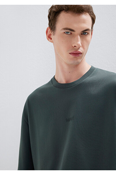 Mavi Tricou Logo Green Basic, cu croiala relaxată / confortabilă 0613093-71598