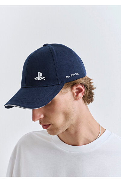 Mavi PlayStation печатна тъмносиня шапка 0911932-25723