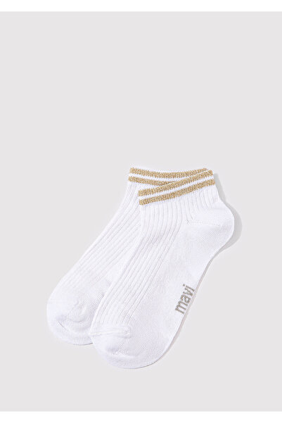 Mavi جوارب بيضاء بتفاصيل مخططة 1911353-70048