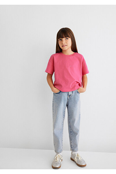 Mavi PinkLogoPrintedCropT-shirt -RegularFit 7610181 -71111