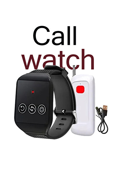 DMG TECH ساعة مساعدة لاسلكية تعمل بدون شريحة SIM، مزودة بساعة تنبيه، وجهاز اس...