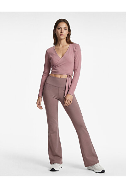 Koton Colanți sport spaniole cu cusături cu talie înaltă