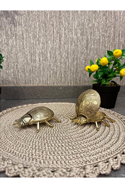 DecoZel PİRİNÇ UĞUR BÖCEĞİ KÜLLÜK DEKOR DEKORASYON VE HEDİYELİK