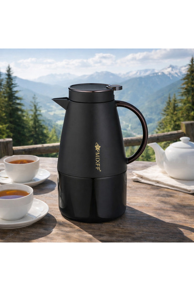 Dania 🫖 MIXFF Black 1L Thermos | Modern elegance for unforgettable hospitality