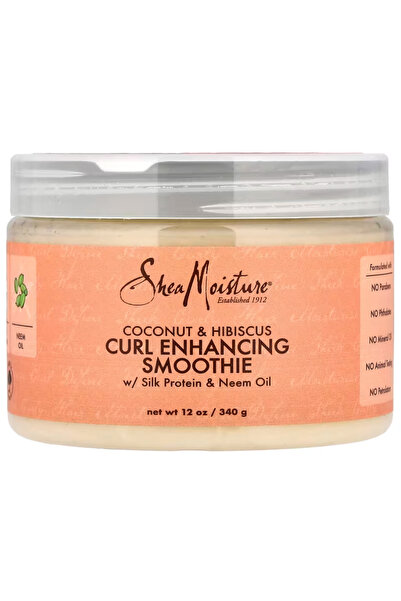 Shea Moisture Curl Enhancing Smoothie, Coconut & Hibiscus, 12 oz (340 g)