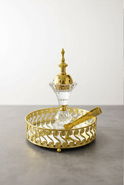 Arma مجموعة مبخرة كريستالية ملكية 4 في 1