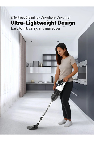 Afra Stick Vacuum Cleaner 600W – Lightweight Handheld Model AF-6000STVC