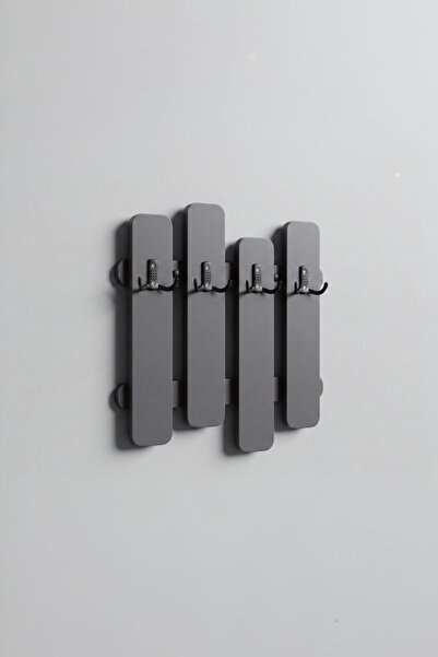 UMN DECOR Modern Ahşap Çit Duvar Tipi Elbise Askılığı - Dekoratif Portmanto A...