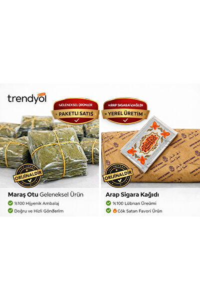 İkonia Maraş Otu Geleneksel Ürün + Lübnan kağıdı