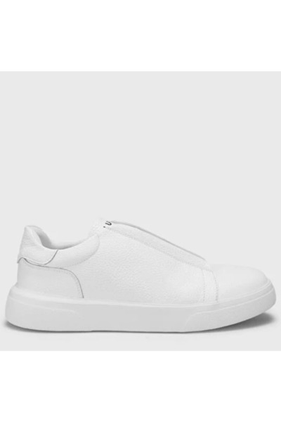 Lufian 112230257 Dante Sneaker Erkek Deri Ayakkabı BEYAZ