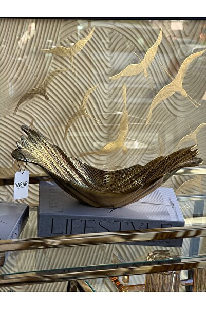 YASAR CONCEPT Aurefolia Metal Bowl Gondol