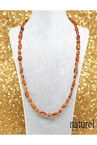 Naturel Tılsım Amber Adult Necklace