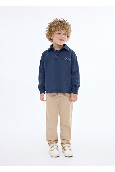 MANGO Baby Pantaloni chino din bumbac