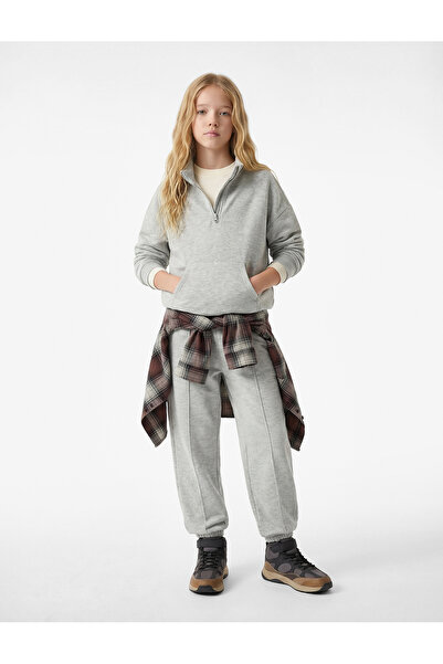 Koton Tepláky Basic Jogger s elastickým pasem a kapsami