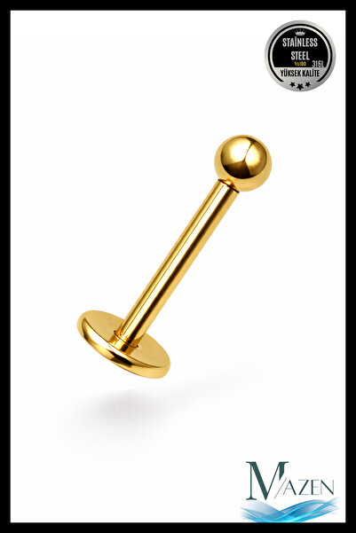 MAZEN Paslanmaz Kararmaz Cerrahi Çelik Labret Dudak Tragus Kıkırdak Piercing ...