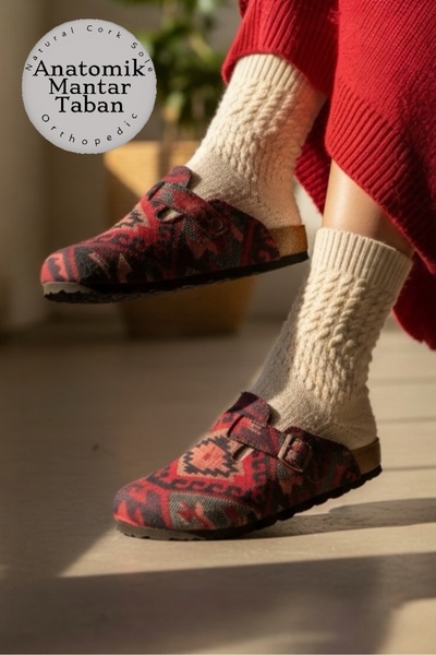 LAND OF CORK LC Covoraș anatomic unisex cu talpă naturală din plută - papuci ...