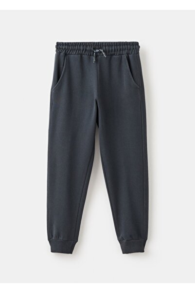 MANGO Kids Jogginghose aus Baumwolle mit Kordelzug
